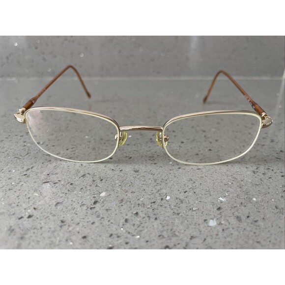 Vogue VO 3270 280 Eyeglasses Frames Only 47-20-135 Half rim gold Italy main image 7